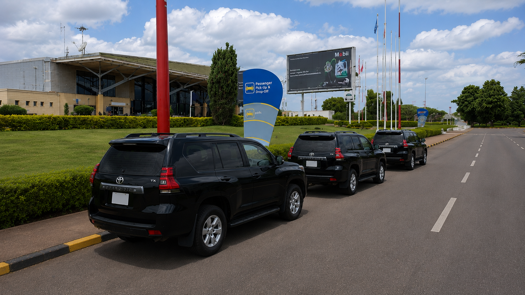 Chauffeur-driven car rental at Eldoret Airport for executive transfers - Eliners Tours