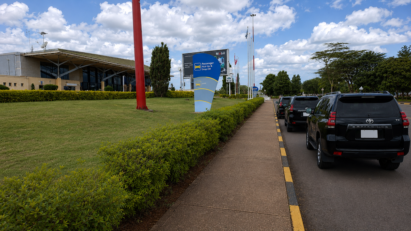 Free Eldoret Airport transfer and driver meet and greet service at EDL arrivals