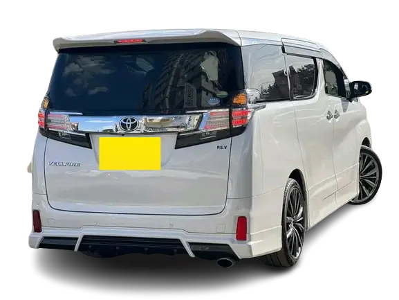 Toyota Alphard luxury van hire in Eldoret – VIP airport transfer and executive taxi service