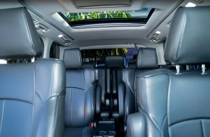 Eldoret hotel transfer and chauffeur-driven car hire Toyota Alphard