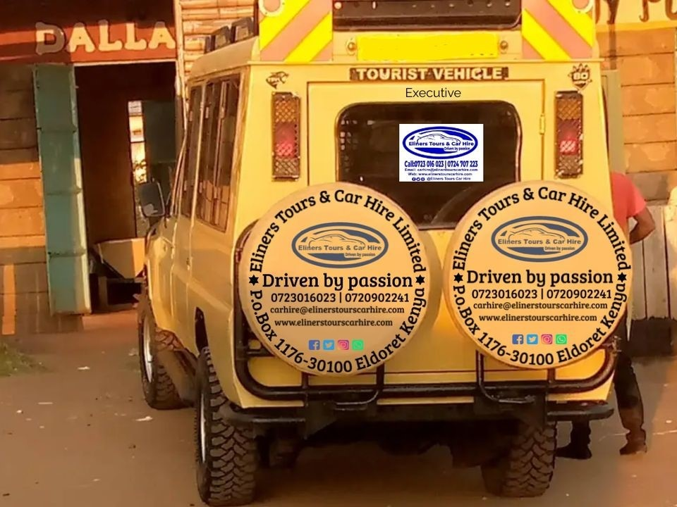 Toyota Land Cruiser Safari Jeep 4x4 Hire in Eldoret for Safaris