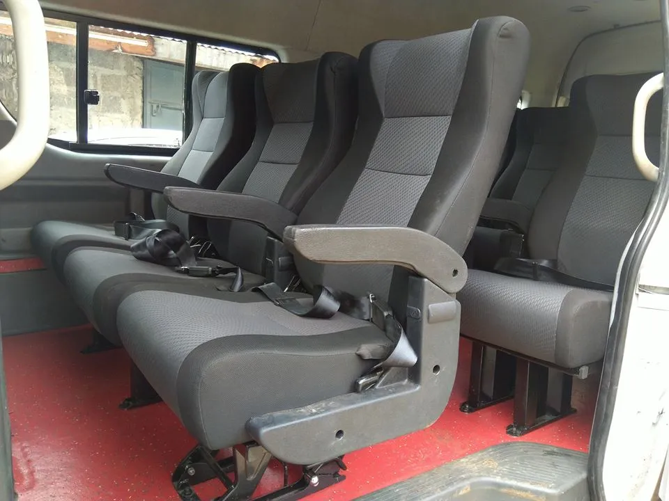 Spacious and reliable 14-Seater Van Eldoret available for van rental and group trips