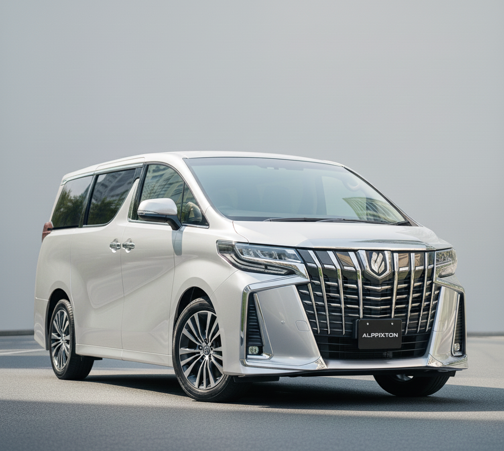Toyota Alphard VIP Chauffeur Driven Executive Van Hire in Eldoret