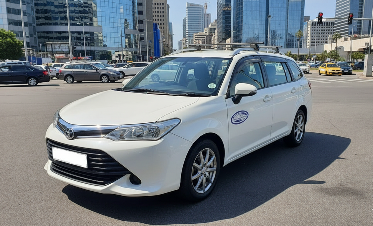 Toyota Fielder Chauffeur Driven