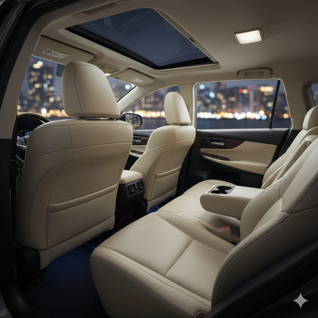 Toyota Harrier SUV rental with professional driver in Eldoret