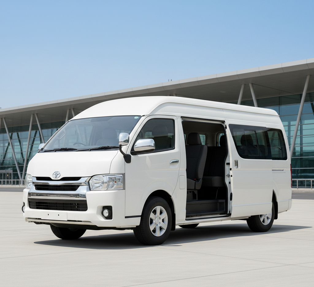 Toyota Hiace 14 Seater Chauffeur Driven Corporate Van Hire in Eldoret