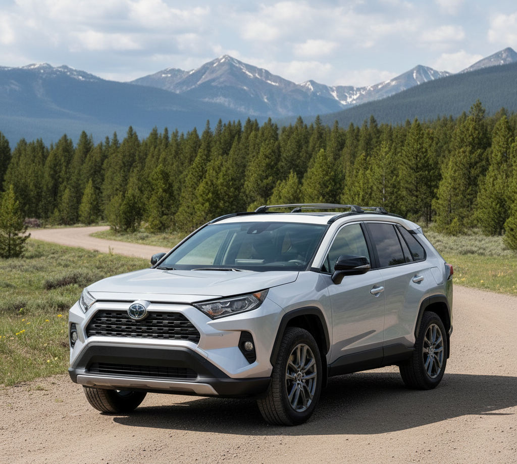 Toyota RAV4 SUV Rental Eldoret with chauffeur service